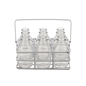 Metal Rack +6 Bottles