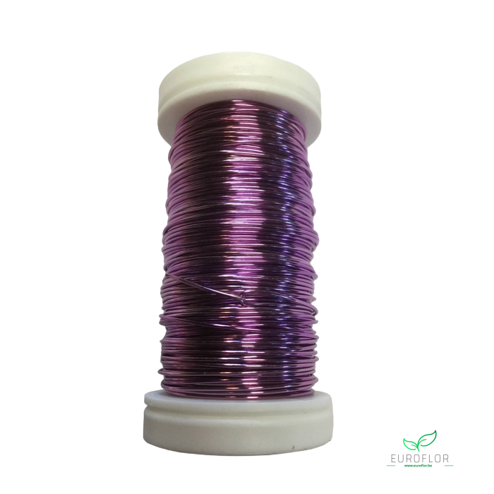<h4>WIKKELDRAAD 0,50MM 100GR LAVENDER</h4>