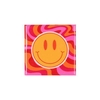 Tile Smiley Orange/pink/red 10x10x1cm