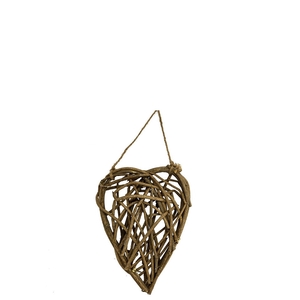 Valentine Deco hanging heart vine 26cm