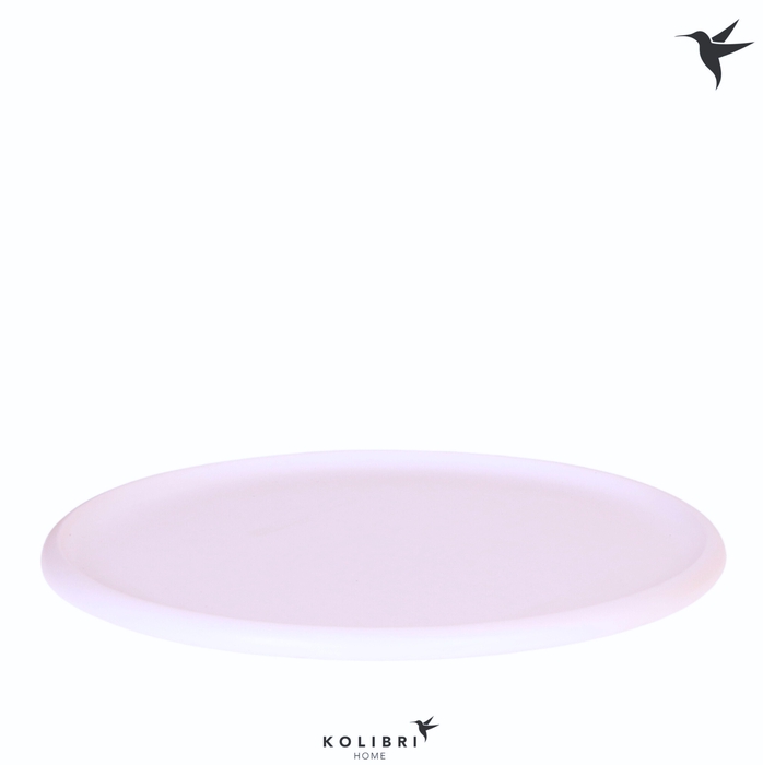 <h4>Kolibri Home plate Round white</h4>