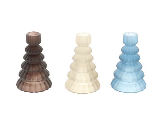 Candleholder Tree 3 Ass H13D8.5
