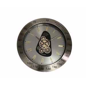 Clock gear chique Ø59cm nickel