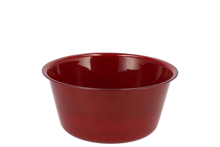 Zinc Basic Red Bowl 19x9cm