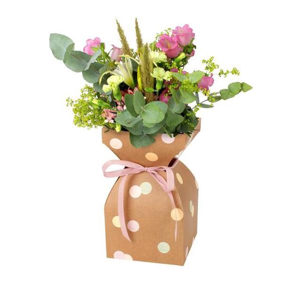 <h4>Vaas Basic Confetti kraft 11.5xH21cm</h4>