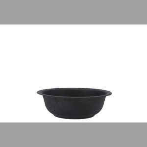 Zinc Basic Black Bowl 22x7cm Nm