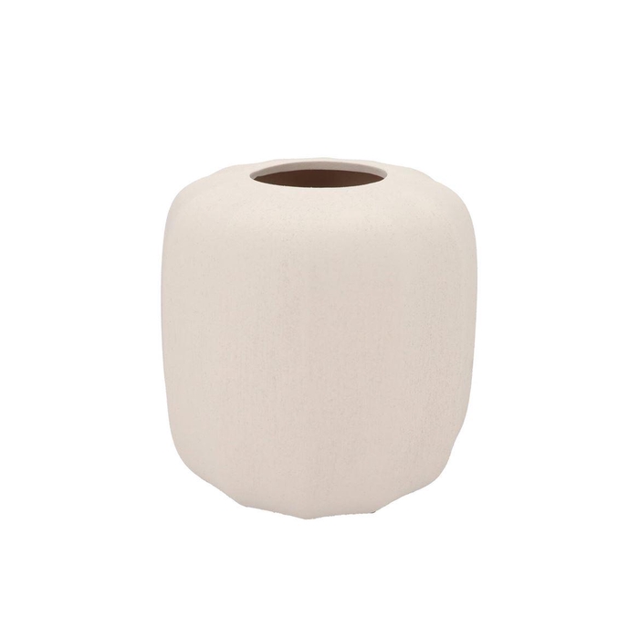 <h4>Sidney Beige Bleached Vase 33x33x32cm</h4>
