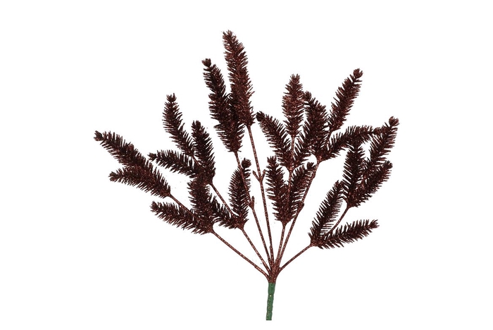 <h4>Pick Shine Glitter Branch Scottish Copper 31cm</h4>