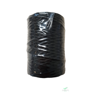 PAPER ROPE WIRED BLACK 2MM 50M