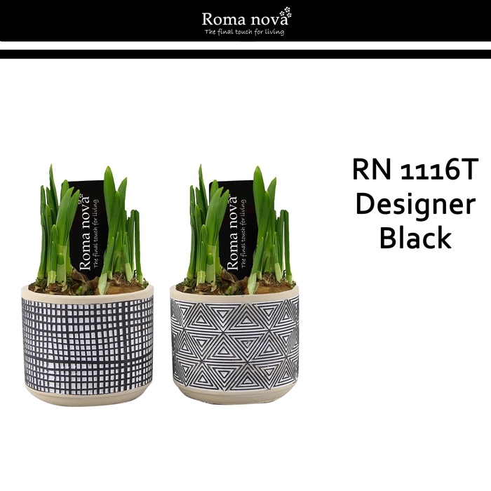 <h4>Narcis Rom 1116T Designer Black</h4>