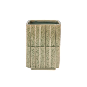Mirre Pistache Cube Pot 15x15x20cm