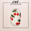 Ceramics Cherries vase d07*13cm