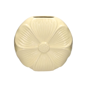 Vase Petal 22.5x6.5x21 sand