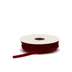 Ribbon Velvety 25 Bordeaux 20mx6mm