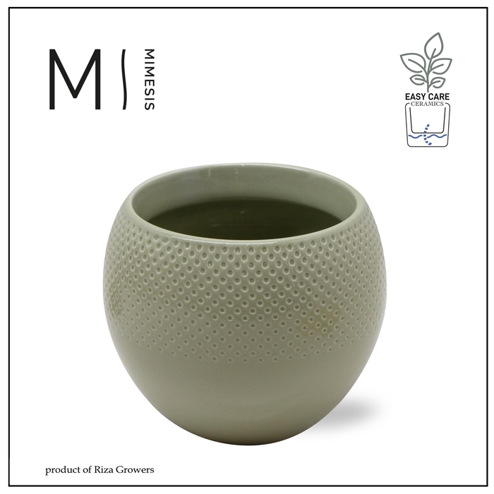 <h4>Karma - SOLO POTS - Green Dots 12 cm |Keramiek</h4>