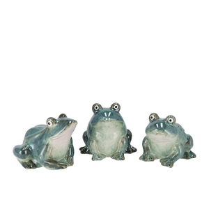 Zoe Green Frog Ass 18x16x18cm