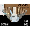 Glazen Schaal H13 D26