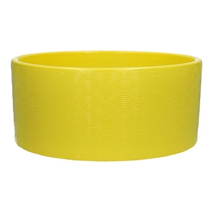 DF03-884726200 - Planter Napoli d22.5xh10.1 lemon