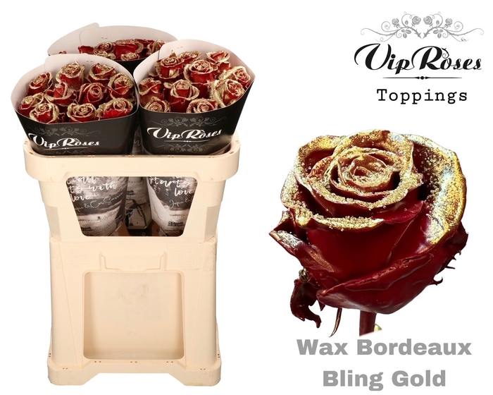 <h4>R GR WAX BORDEAUX BLING GOLD</h4>