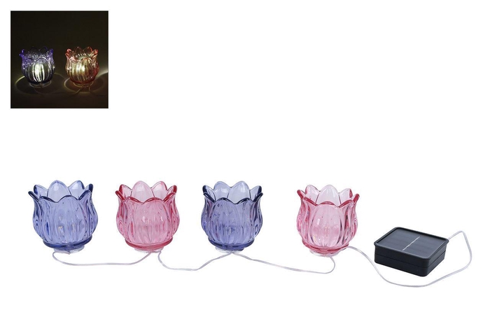 <h4>"Lichtsnoer LED ""Tulp"" prs/roze 1</h4>