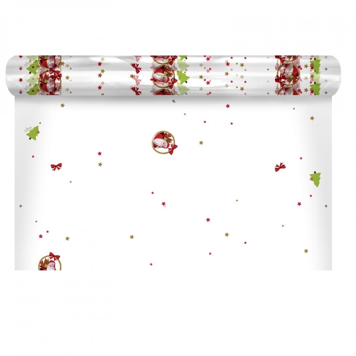 <h4>Kerst Rol 80cm 120m Santa</h4>
