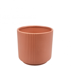 Ceramics Groove pot d13*12.5cm