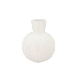 Jill White Vase Structure 22x22x28cm