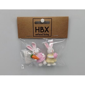 Bunny Dancer 2 Pcs L10W10H2