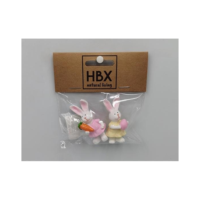 <h4>Bunny Dancer 2 Pcs L10W10H2</h4>