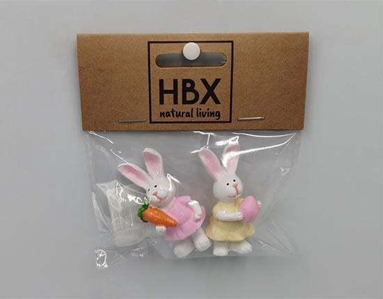 Bunny Dancer 2 Pcs L10W10H2