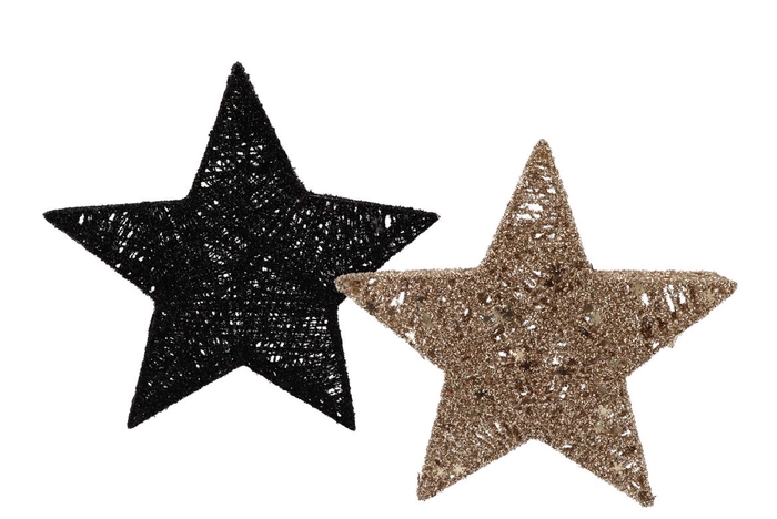 <h4>Sparkle Black/gold "you're A Star" 30led Ass 50x8x50cm</h4>