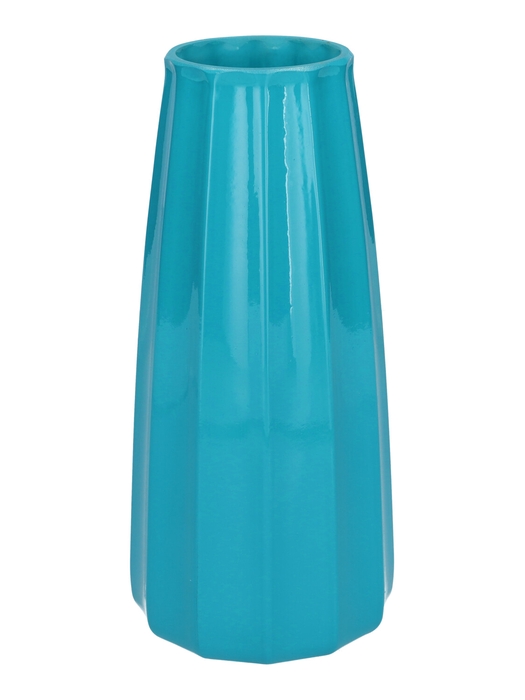 <h4>DF02-700617400 - Vase Gemma lines d6.5/10xh21 l.blue  milly</h4>
