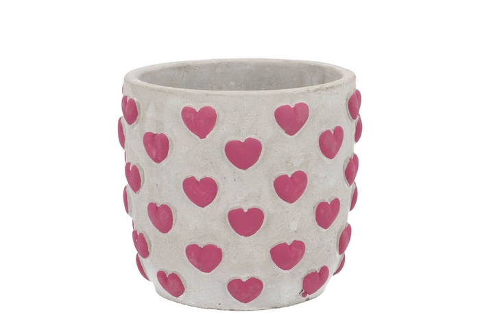 <h4>Love Amore Single Fuchsia Pot 12x12x11cm Nm</h4>