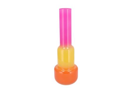 <h4>May Dutch Orange Vase Shape 13x13x40cm</h4>