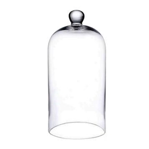 Glass Cloche Knob d18*40cm