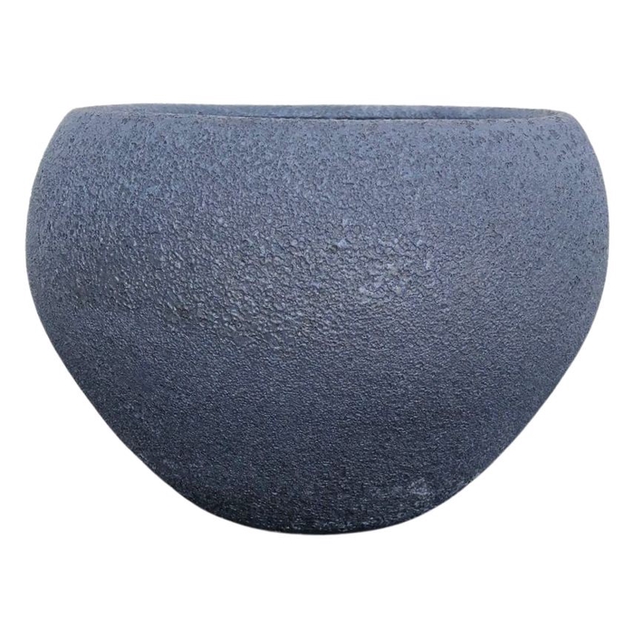 <h4>CACHEPOT BOLA VULCAN BLUE 20X16 CM</h4>