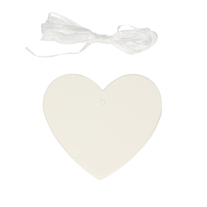 Wedding Deco hanging heart  7cm x48