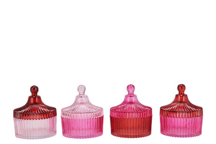 <h4>Bicolore Dutch Pink Mix Jars Ass 11x13cm</h4>