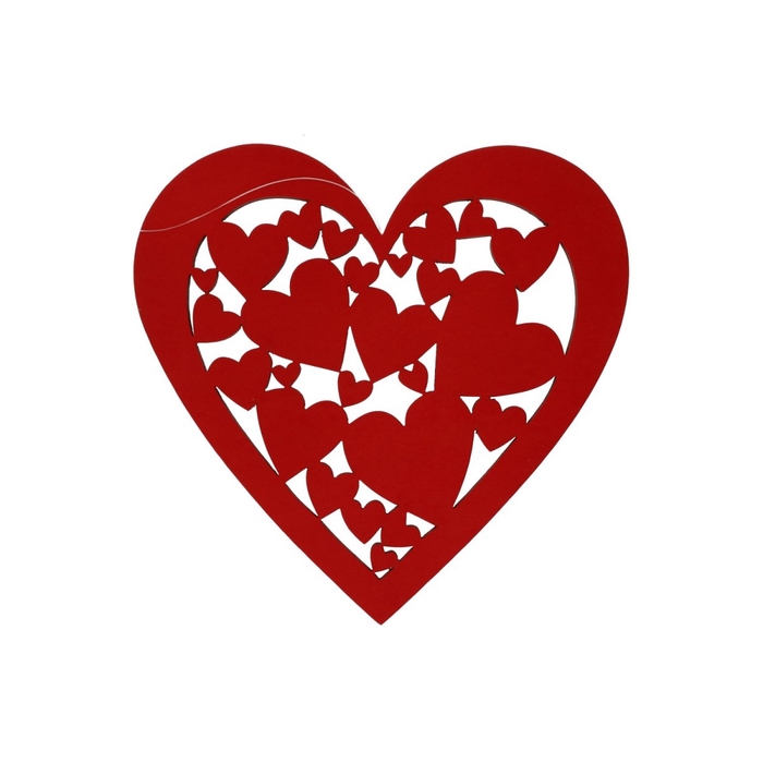 <h4>Liefde Hart foam deco d30cm</h4>