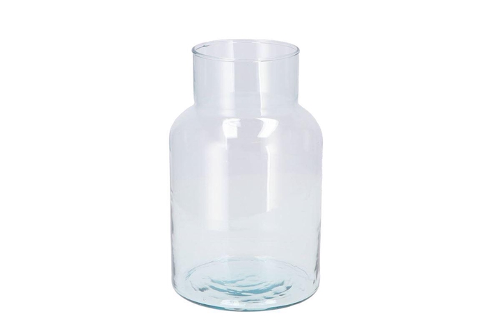 <h4>Glass Vase Recycled 14x26 Cm</h4>