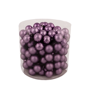 Glasbal 25mm op dr. vintage grape combi 144/koker