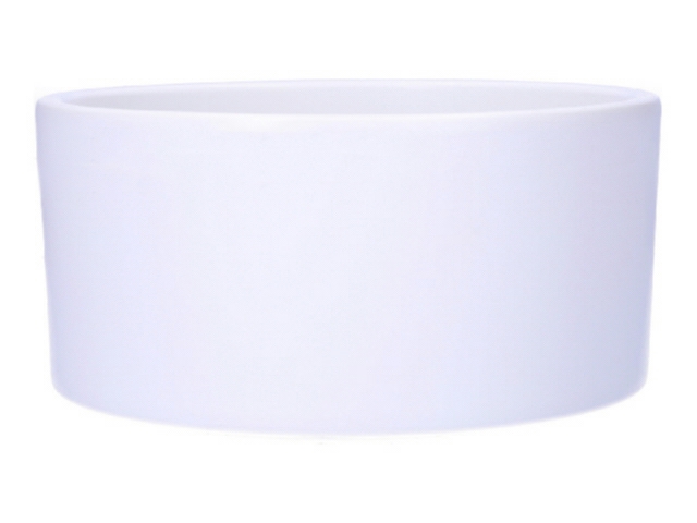 DF03-885310400 - Planter Maceo d22.5xh10.1 white matt