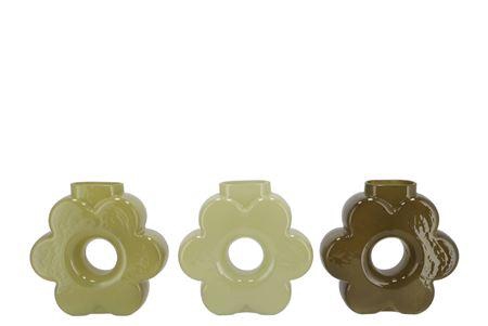 <h4>Livia Summer Green Mix Vase Ass 20x7x19cm Nm</h4>