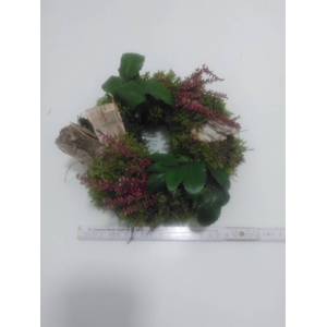 KRANZ 27 MOOS-BIRKE-BLATT 15CM