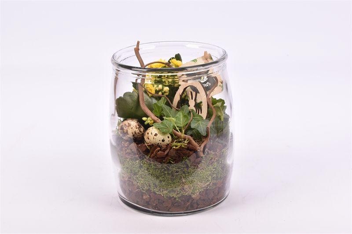 <h4>Glas cilinder bol 14cm</h4>