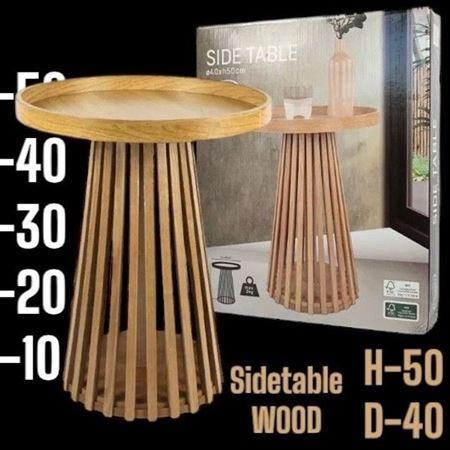 Sidetable Wood 50cm