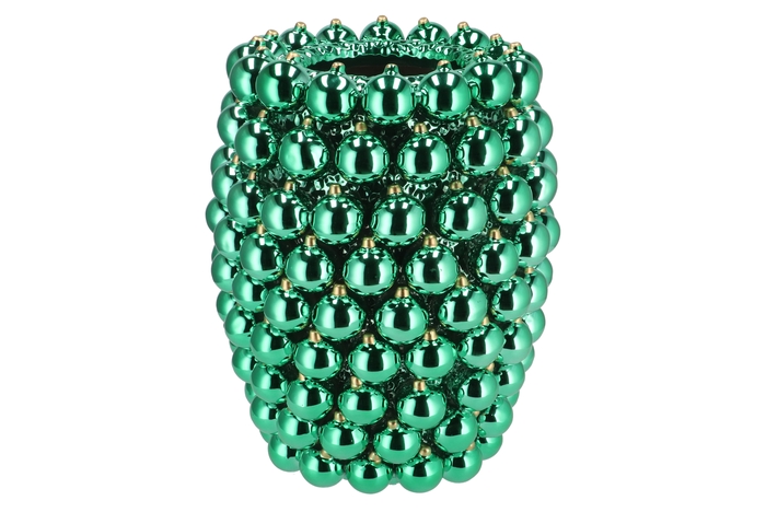 Christmasball Green Vase 30x30x39cm