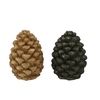 Jingle Olive Green Pinecone Ass 9x9x13cm Nm