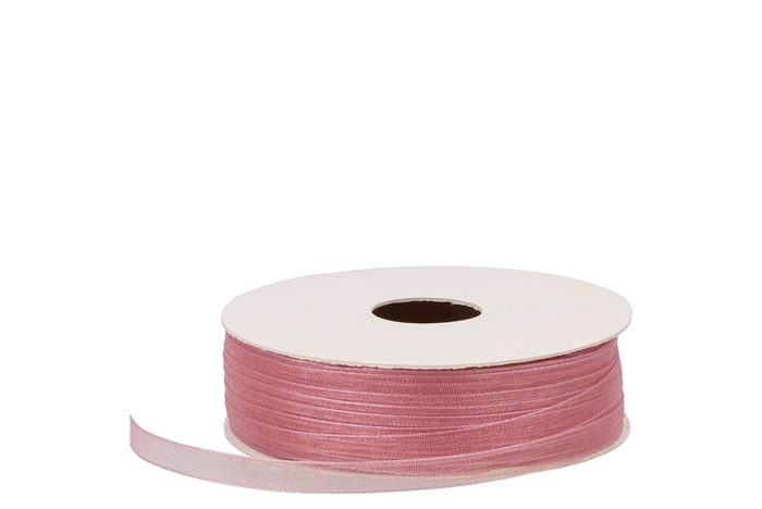 Ribbon Organza 16 Old Rose 50mx7mm