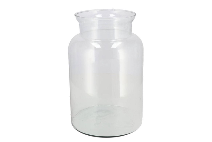 <h4>Glass Milk Bottle 35x19cm</h4>